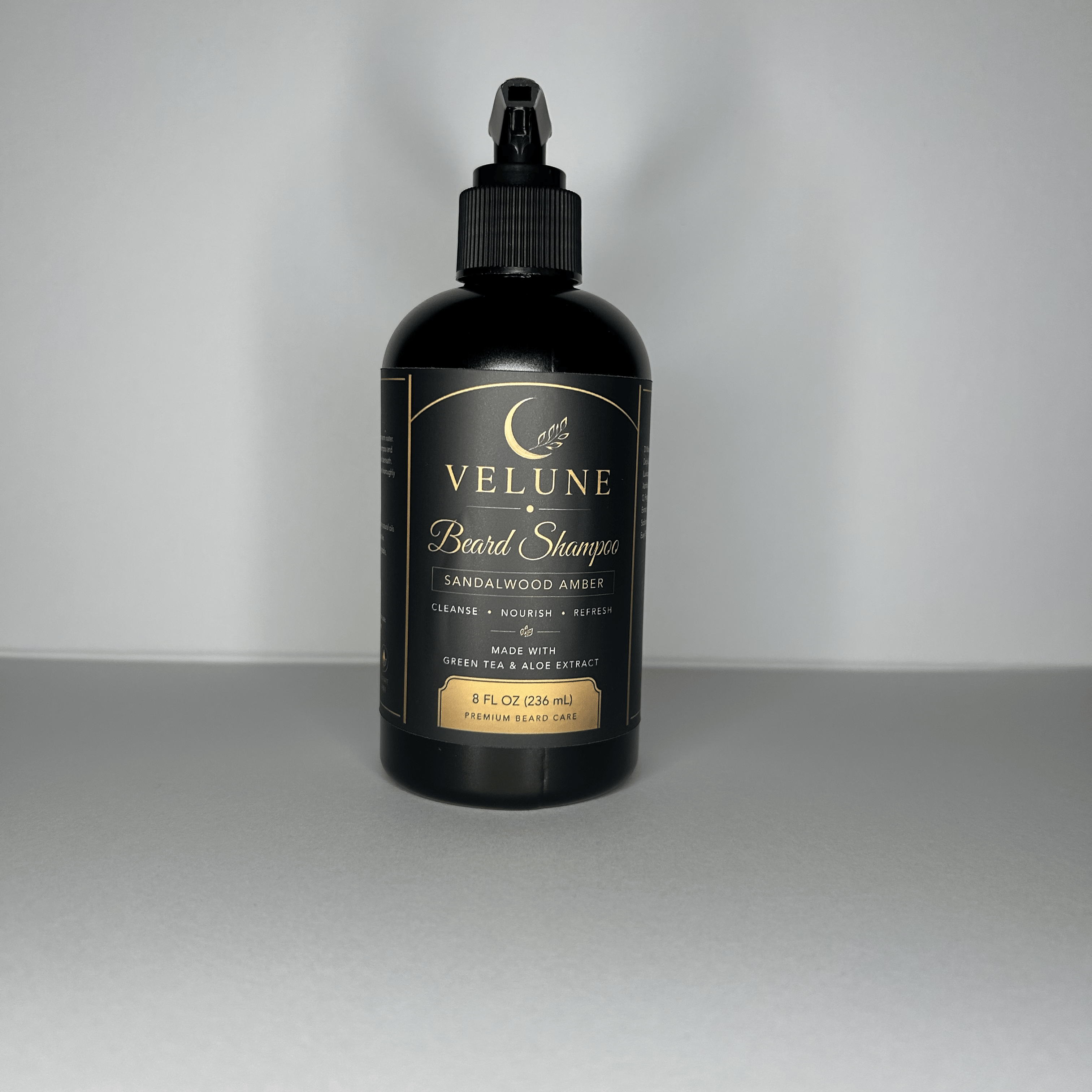 VELUNE Beard Shampoo – Sandalwood Amber